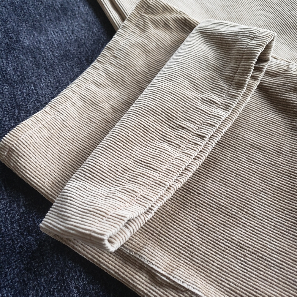 AG Adriano Goldschmied Pants - men's 33x34 Porter Tan Corduroy